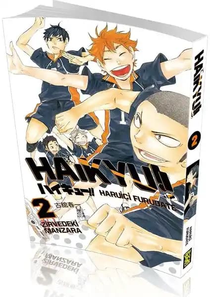 Haikyu!! 2. Cilt Zirvedeki Manzara: Spor ve Takım Çalışması Temalı Anime Koleksiyonu