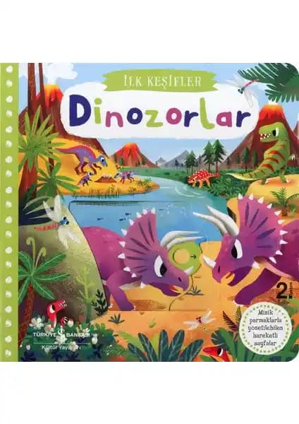 Hareketli Dinozorlar Kitabı: Çocuklar İçin Eğitici ve Eğlenceli Macera