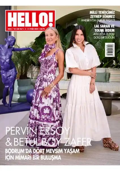 Hello! Dergisi 2024 Yılı İçeriği ve Tasarımıyla Türkiye'nin En Güçlü Magazin Dergisi