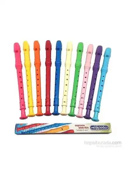 Helvacıoğlu 1000 Blok Flüt Sarı: Modern Tasarımlı Hafif ve Uygun Fiyatlı Müzik Enstrümanı