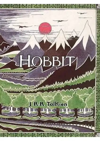Hobbit Kitabı İthaki Yayınları Özel Baskı Eşsiz Tasarım ve Çeviri Özellikleriyle