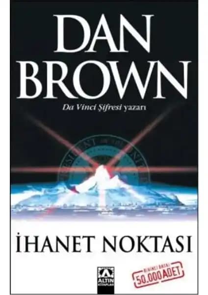 İhanet Noktası: Dan Brown’un Gerilim ve Bilim Temalarını Birleştiren Sürükleyici Romanı