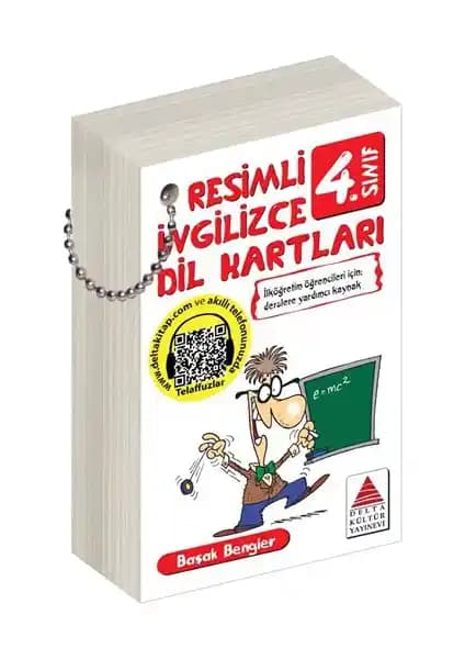 İngilizce Dil Kartları 4. Sınıf için Resimli Öğrenme Materyali