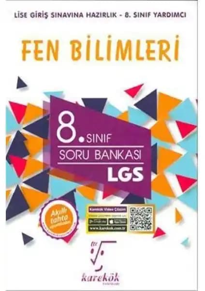Karekök Yayıncılık 8. Sınıf LGS Fen Bilimleri Soru Bankası Detaylı İçerik ve Özellikler