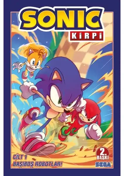 Kirpi Sonic Serisi Birinci Cilt Hız ve Macera Dolu Hikayelerle Dolu