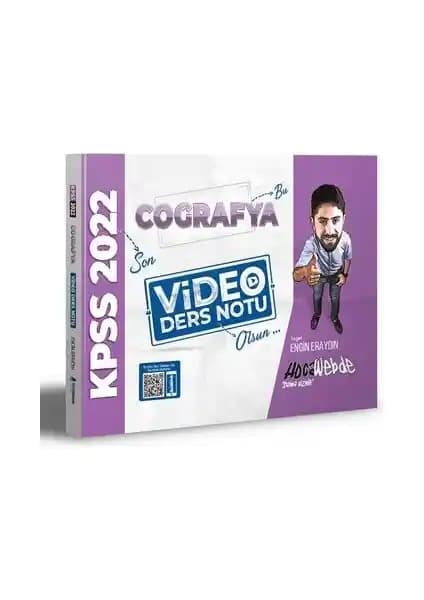 KPSS 2022 Coğrafya Video Ders Notu Engin Eray ile Güncel ve Detaylı Sınava Hazırlık Kaynağı