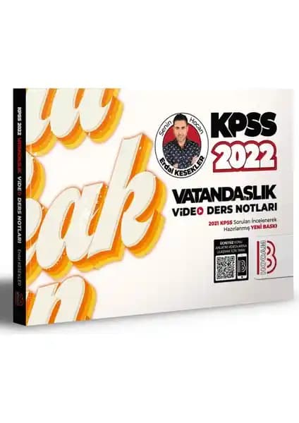 KPSS 2022 Vatandaşlık Video Ders Notları Analizi ve Değerlendirmesi