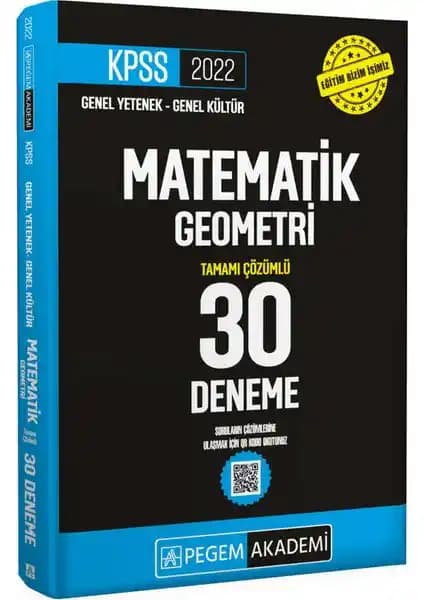 KPSS Matematik ve Geometri 30 Deneme Kitabı Analizi ve Sınava Hazırlık Rehberi