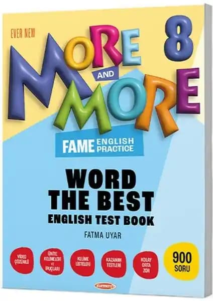 Kurmay Yayınları 8. Sınıf Word The Best Soru Bankası Öğrenciler İçin Kapsamlı Kaynak