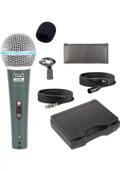 Lastvoice Lv-680 Profesyonel Dinamik El Mikrofonu İncelemesi ve Teknik Özellikler