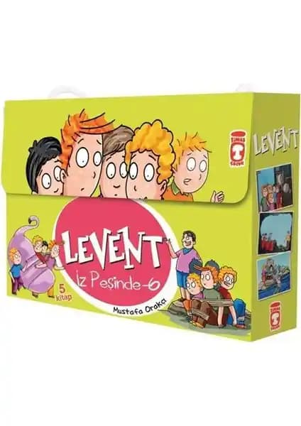 Levent İz Peşinde Set-6 Çocuk Macera Kitapları ile Okuma Deneyimini Zenginleştirin