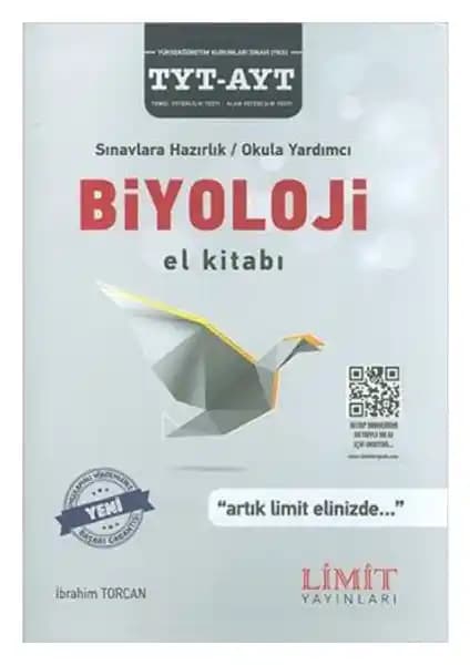Limit Yayınları TYT-AYT Biyoloji El Kitabı Güncel Müfredat ve Soru Çözüm İçeriğiyle