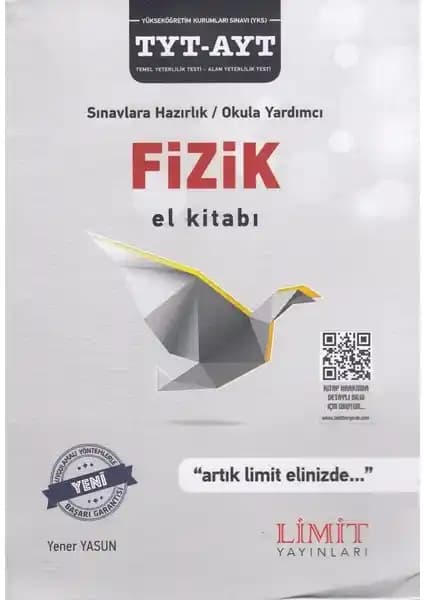 Limit Yayınları TYT-AYT Fizik El Kitabı: Sınava Hazırlıkta Güçlü Bir Kaynak