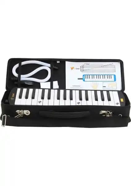 Lino Melodika 32K Tuşlu Çantalı Siyah: Profesyonel ve Öğrenci Dostu Müzik Enstrümanı
