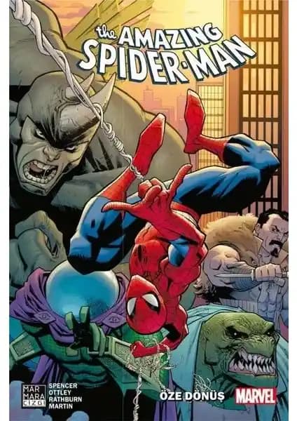 Marmara Çizgi'nin Özel Koleksiyonu: Amazing Spider-Man Vol. 5 Cilt 1 ile Peter Parker'ın Dönüşü