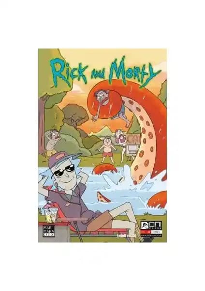 Marmara Çizgi Rick and Morty Sayı 5 Kapak A: Macera ve Mizah Dolu Çizgi Roman