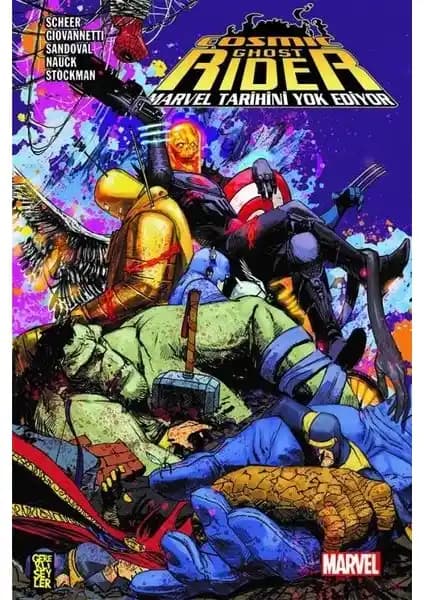 Marvel Cosmic Ghost Rider Hikayesi Türkçe: Zaman ve Mekânlar Arasında Çarpıcı Bir Yolculuk