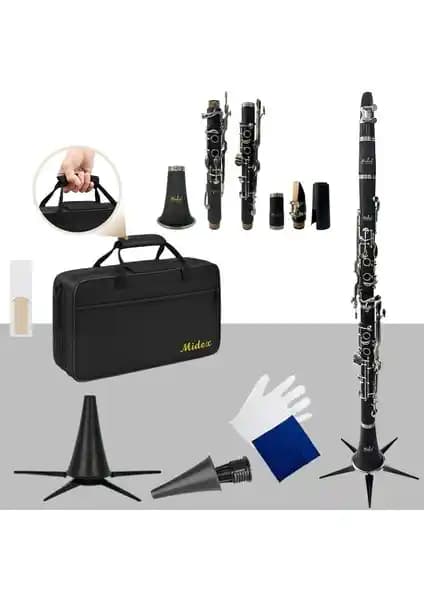 Midex BNS-4000 Pak Sol Klarnet: Profesyonel ve Dayanıklı Müzik Enstrümanı Seçenekleri