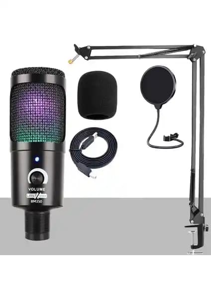 Midex Lastvoice BM350 STA RGB USB Oyuncu ve Yayıncı Mikrofonu Detaylı İnceleme ve Özellikleri