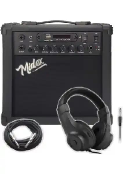 Midex MGA-25BKBT-HD Çok Fonksiyonlu Taşınabilir Elektro Gitar Amfisi Özellikleri ve Kullanım Avantajları