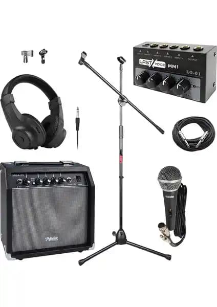 Midex MGA-35BK-FP Elektro Gitar Amfi Seti: Çok Yönlü ve Güçlü Müzik Ekipmanı