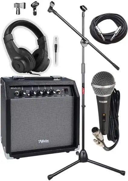 Midex MGA-35BK-PAK Elektro Gitar Amfisi Seti: Çok Fonksiyonlu ve Uygun Fiyatlı Performans