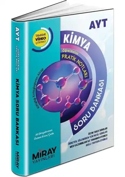 Miray Yayınları AYT Video Çözümlü Kimya Soru Bankası İncelemesi ve Öğrenci Yorumları