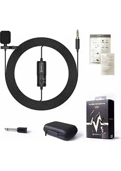 Mirfak Audio MC1 Yaka Mikrofonu İncelemesi Profesyonel Ses Kalitesi ve Kullanım Avantajları