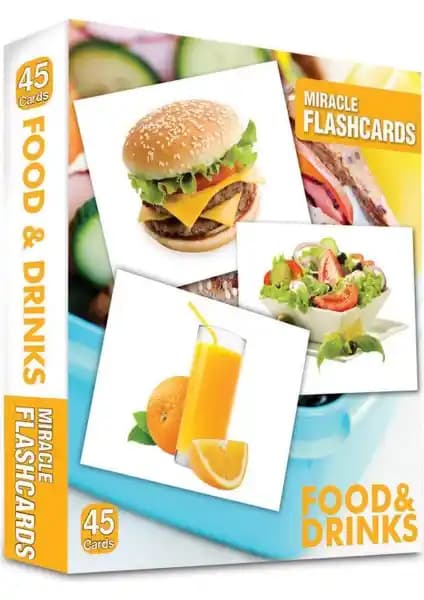 MK Yayıncılık Food and Drink Kolektif Miracle Flashcards ile Temel Kavramları Hızlı ve Kalıcı Öğrenin