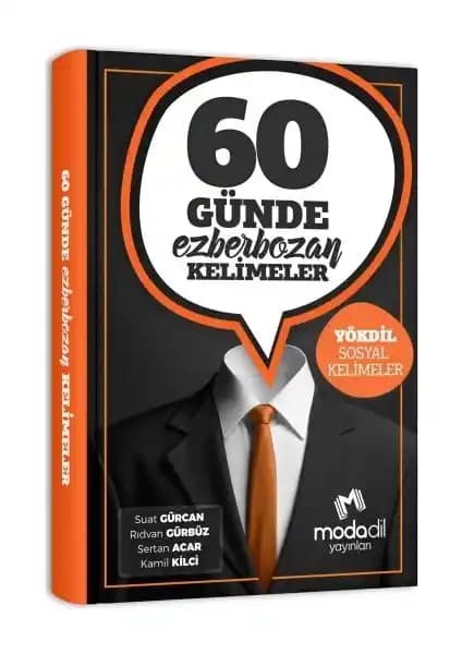 Modadil 60 Günde Ezberbozan YÖKDİL Sosyal Kelimeleri Kitabı ile Sınava Etkili Hazırlık