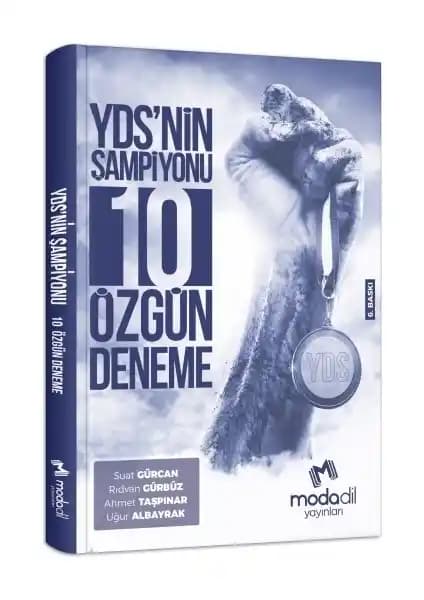 Modadil YDS’nin Şampiyonu 10 Özgün Deneme Suat Gürcan Sınav Hazırlık Kaynağı