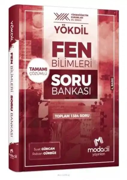 Modadil YÖKDİL Fen Bilimleri Çözümlü Soru Bankası 2018 Güncel İçeriğiyle Öğrencilere Destek