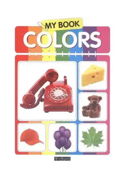 My Book Colors Serisi: Çocuklar İçin Eğlenceli ve Eğitici Renk ve Kelime Öğretim Kitapları