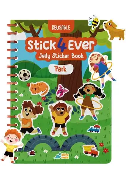 Neobebek STICK4EVER Park Jelly Sticker Kitabı ile Çocukların Yaratıcılığı ve Motor Becerileri Gelişiyor