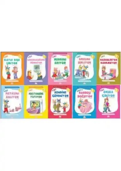 Nesil Çocuk Yayınları Duygusal Zeka Eğitimi Seti 3-7 Yaş Çocuklar İçin Eğitici ve Eğlenceli Hikaye Kitabı