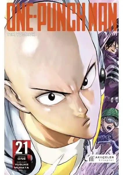 One-Punch Man Tek Yumruk 21 Türkçe Manga Kitabı Akılçelen Serisi Güncel Basım