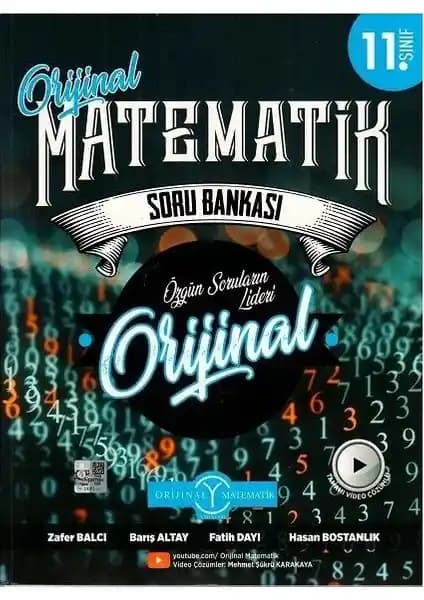 Orijinal Yayınları 11. Sınıf Matematik Soru Bankası Öğrenciler ve Eğitimciler İçin Uygun