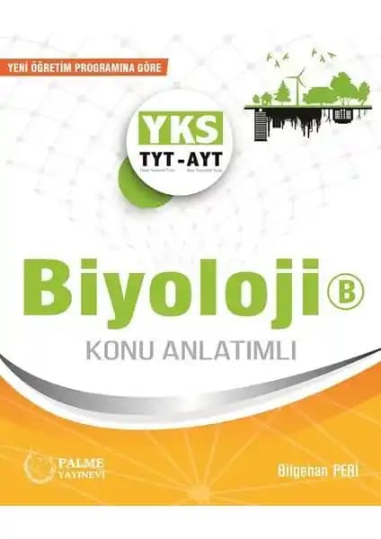 Palme Yayıncılık Biyoloji B Konu Anlatımı: TYT ve AYT için Güncel ve Detaylı Kaynak