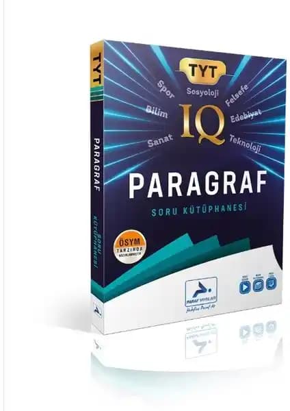 Paraf Yayınları TYT IQ Paragraf Soru Bankası Üniversiteye Hazırlıkta Etkili Bir Kaynak
