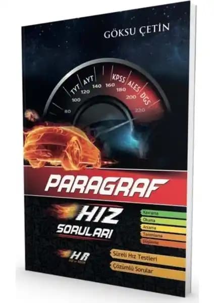Paragraf Hız Soruları Kitabı ile Sınavlarda Zaman Yönetimini Güçlendirin