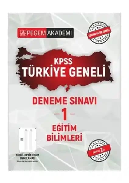 Pegem Akademi 2021 KPSS Eğitim Bilimleri Türkiye Geneli Deneme Sınavı 1 Analizi ve Detayları