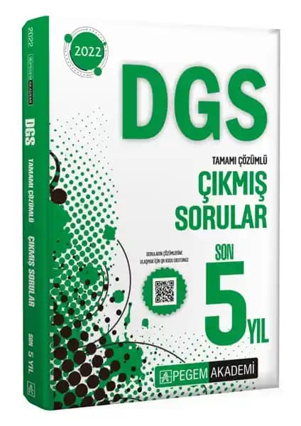 Pegem Akademi 2022 DGS Tamamı Çözümlü Çıkmış Sorular Kitabı Analizi ve Kullanım Rehberi