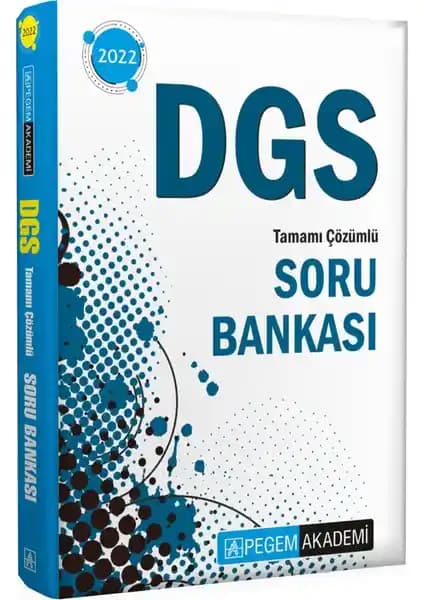 Pegem Akademi 2023 DGS Tamamı Çözümlü 5 Deneme Sınav Hazırlık Kitabı