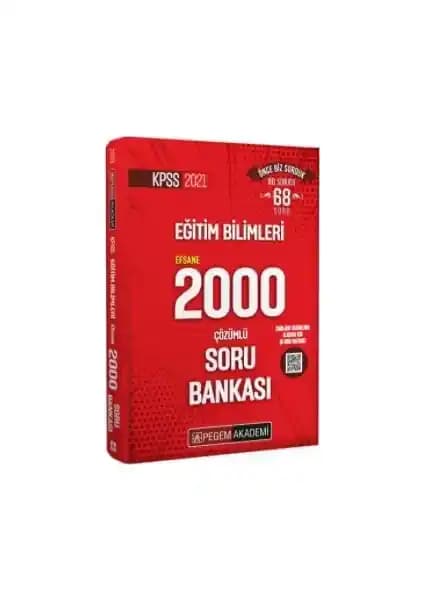 Pegem Akademi KPSS 2021 Eğitim Bilimleri Çözümlü Soru Bankası Detaylı İnceleme ve Değerlendirme