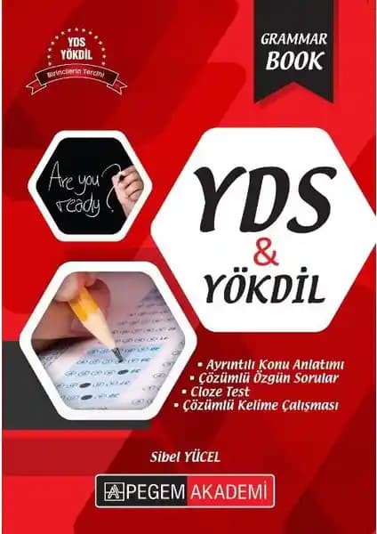 Pegem Akademi YDS YÖKDİL Dilbilgisi Kitabı Sınava Hazırlık ve Öğrenme Kaynağı