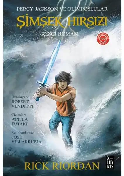 Percy Jackson ve Olimposlular Şimşek Hırsızı Kitabı: Mitoloji ve Macera Dolu Çizgi Roman