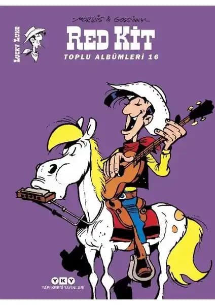Red Kit Toplu Albümleri 16 Goscinny ve Morris'in Çizgi Roman Koleksiyonu