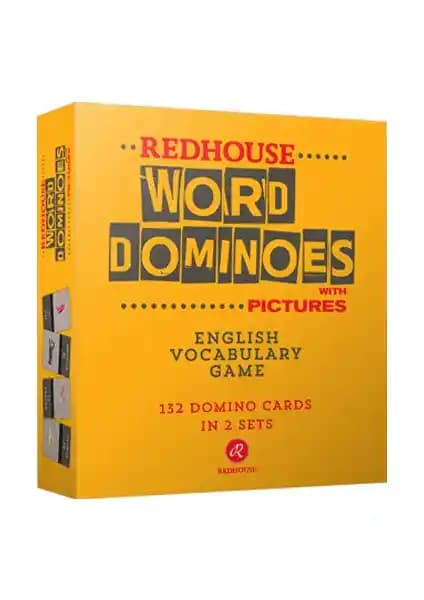 Redhouse Yayınları Word Dominoes With Pictures: Çok Dilli Eğitici Kelime Oyunu