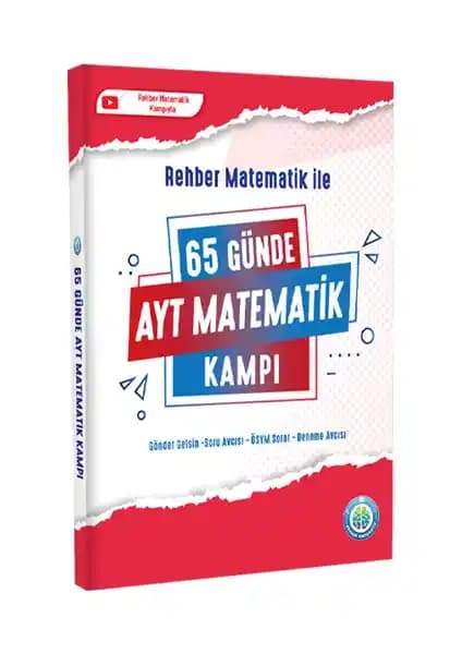 Rehber Matematik 65 Günde AYT Matematik Kampı 2025 ile Sınav Başarısına Hazırlık