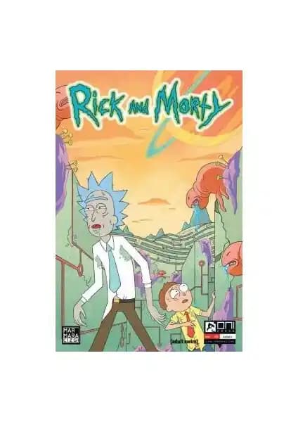 Rick and Morty Sayı 2 Kapak A: Türkçe Çizgi Roman, Macera ve Mizah Dolu Bir Yapıt
